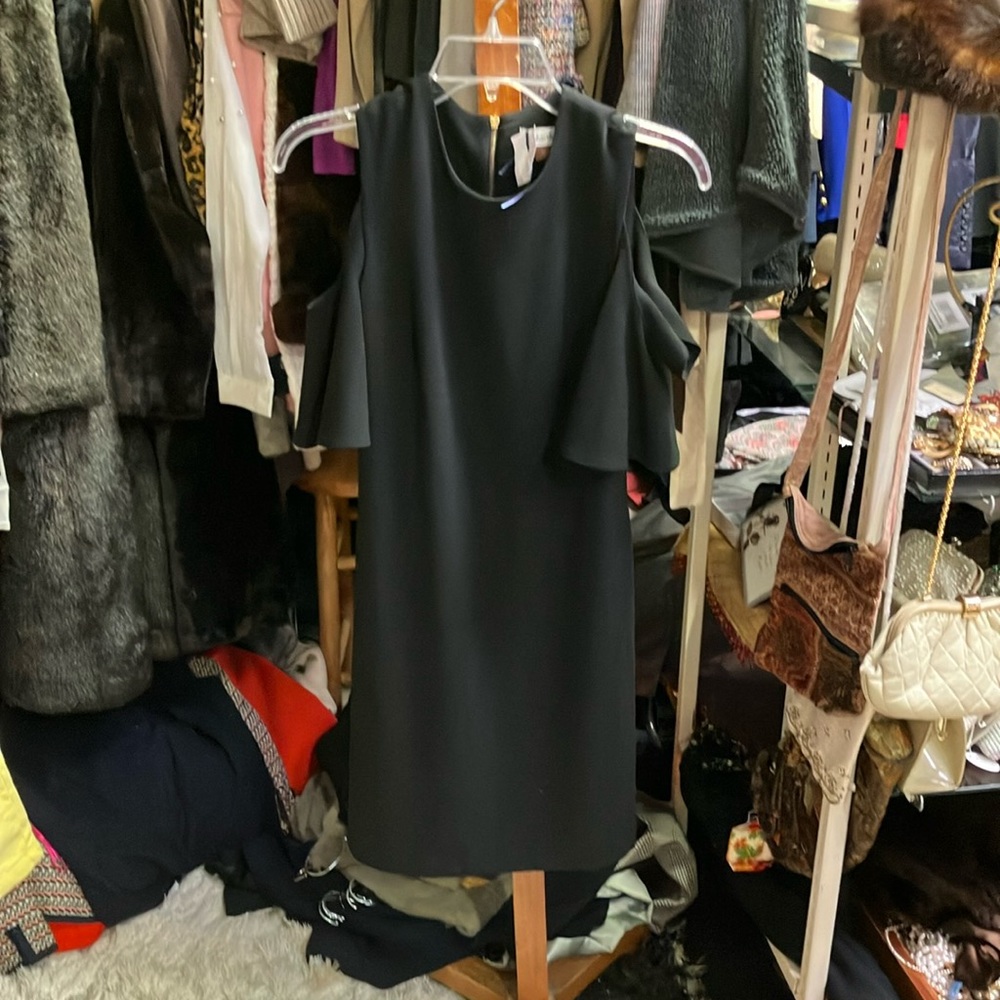 Calvin Klein Off Shoulder Dress